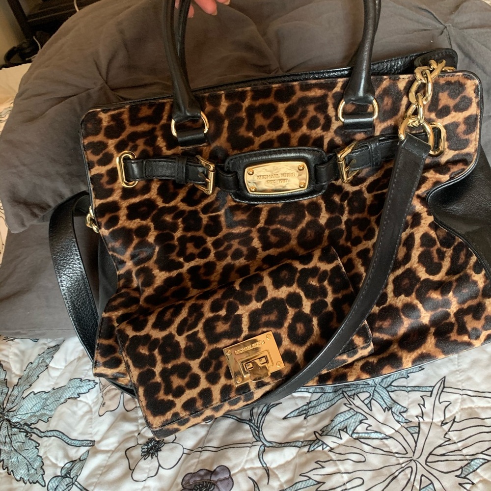 Cheetah Michael kors bag